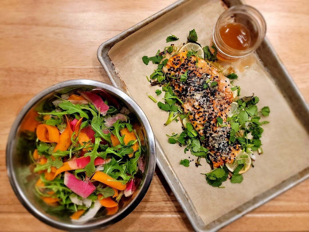 Coconut Lime Roasted Fish