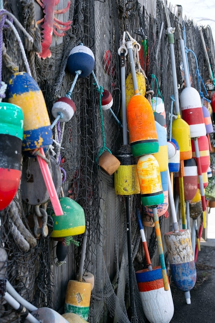 Iconic Maine Buoys