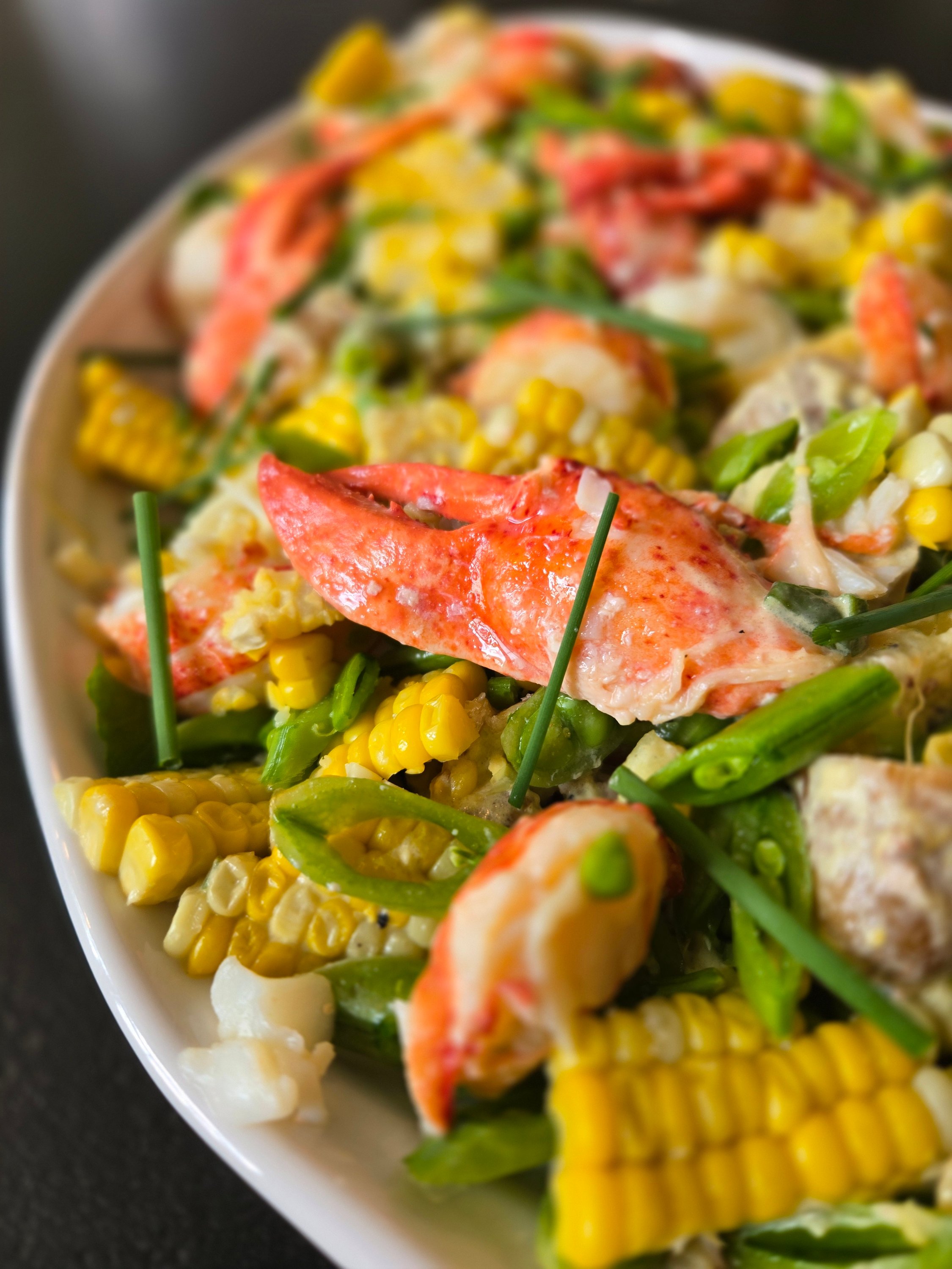 Lobster Claw + Lobster Corn Salad