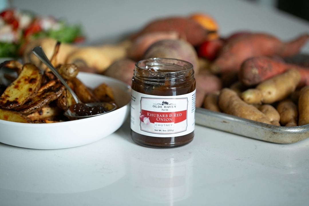 Roasted Vegetables + Local Chutney